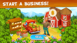 Farm Town: Happy farming Day & food farm game City