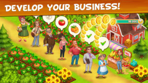 Farm Town: Happy farming Day & food farm game City