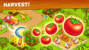 Farm Town: Happy farming Day & food farm game City